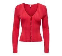 ONLY Cardigan in Rot - Größe L | Damen Pullover Cardigans