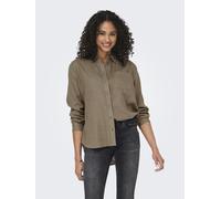 ONLY - ONLBRUXELLES L/S LIN BL SHIRT PNT NOOS - Gr. - S