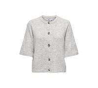ONLY - ONLCAMILLA S/S CARDIGAN KNT NOOS light grey melange - Gr. - XL