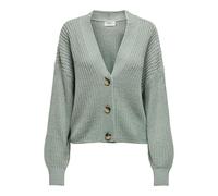 Only Cardigan mit V-Ausschnitt Modell 'CAROL' in Mint, Größe L