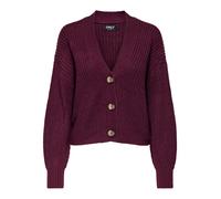 ONLY - ONLCAROL NICE L/S CARDIGAN KNT NOOS cabernet - Gr. - S