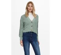 ONLY "ONLCAROL NICE L/S CARDIGAN KNT NOOS" Kunstfaser, regular fit (17834841-XS) chinois grün