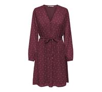 ONLY - ONLCERA LIFE 3/4 SHORT DRESS WVN NOOS windsor wine - Gr. - S