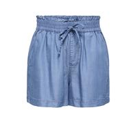 ONLY - ONLCHARIS LIFE PULL UP SHORTS WVN CC Medium Blue Denim - Gr. - L
