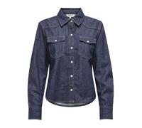 ONLY - ONLCHARLIZE LS DNM SHIRT AKM NOOS dark blue denim - Gr. - M