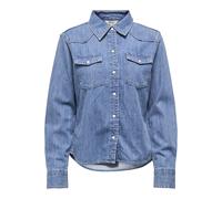 ONLY - ONLCHARLIZE LS DNM SHIRT AKM NOOS medium blue denim - Gr. - XL