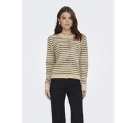 ONLY - ONLCHESTER LIFE LS STRIPE CARDI CC KNT Humus - Gr. - S