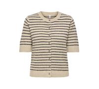 ONLY - ONLCHESTER LIFE SS STRIPE CARDI CC KNT Humus - Gr. - XL