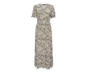 ONLY - ONLCHIANTI S/S LONG DRESS WVN NOOS tarmac - Gr. - M