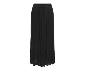 ONLY - ONLCHIARA BRODERIE LONG SKIRT PTM black - Gr. - S