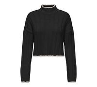 Only Chick Stitch Highneck Pullover in Gr. XS in Schwarz