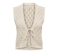 ONLY - ONLCHILI S/L STRING VEST KNT NOOS ecru - Gr. - M