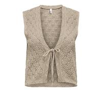 ONLY - ONLCHILI S/L STRING VEST KNT NOOS Feather Gray - Gr. - M