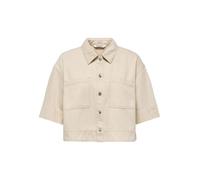 ONLY ONLCLEO-MAISA S/S CROP SHIRT PNT Damen | Oatmeal | L