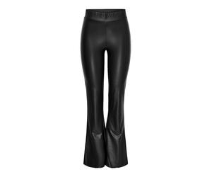 ONLY - ONLCOOL COATED FLARED PANT JRS black - Gr. - L