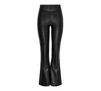 ONLY - ONLCOOL COATED FLARED PANT JRS black - Gr. - XL
