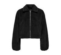 Only Mantel ONLDANA LIFE Faux-Fur Schwarz Gr. M