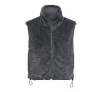 ONLY - ONLDANA FAUX FUR REV.WAISTCOAT OTW CC blackened pearl - Gr. - XL