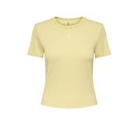 Only - ONLDANIELLA S/S RIB TOP CS JRS Sunlight - Gr. - S