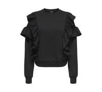 ONLY - ONLDAZE LISS L/S FLOUNCE SWT black - Gr. - S