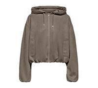 ONLY - ONLDIANE LIFE FAUX HOOD JACKET CC OTW walnut - Gr. - S