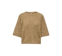 ONLY - ONLDOLLY SS PEARL O-NECK CC KNT Foxtrot - Gr. - L