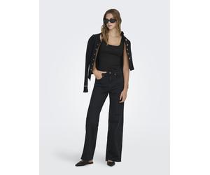 ONLY - ONLEA S/L 2-WAYS FIT TOP JRS NOOS Black - Gr. - XS