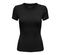 ONLY - ONLEASY S/S O-NECK TOP BOX JRS black - Gr. - L