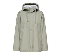 Allwetterjacke ONLY "ONLELISA SHORT RAINCOAT OTW", Damen, Gr. L, braun (laurel oak), Web, Obermaterial: 100% Polyester, unifarben, Po-bedeckend, Jacken (21508860-L) laurel oak