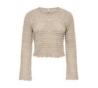 ONLY - ONLELKE LIFE LS PULLOVER KNT Oxford Tan - Gr. - L
