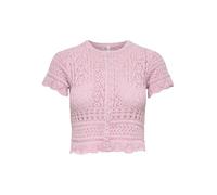 ONLY - ONLELKE LIFE SS PEARL CARDIGAN CC KNT Romance Rose - Gr. - XS