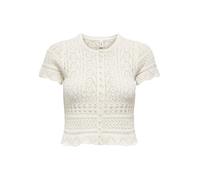 Only - ONLELKE LIFE SS PEARL CARDIGAN CC KNT Birch - Gr. - XL