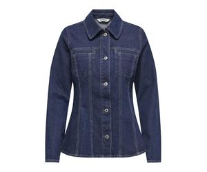 Only ONLELLE L/S FITTED DNM JACKET GUA Jeansjacke blau in M