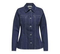 Only ONLELLE L/S FITTED DNM JACKET GUA Jeansjacke blau in S