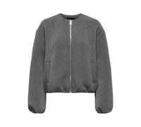 ONLY - ONLELLIE SCUBA JACKET OTW NOOS Dark Grey Melange - Gr. - XXL