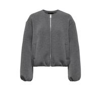 ONLY - ONLELLIE SCUBA JACKET OTW NOOS Dark Grey Melange - Gr. - XXL
