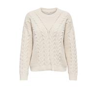 ONLY - ONLELLY LS O-NECK CC KNT Birch - Gr. - L