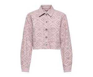 ONLY - ONLELSA CROCHET SHORT JACKET OTW Burnished Lilac - Gr. - L