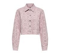 ONLY - ONLELSA CROCHET SHORT JACKET OTW Burnished Lilac - Gr. - S