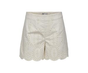 ONLY - ONLELSA CROCHET SHORTS OTW Cloud Dancer - Gr. - XL