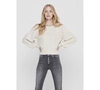 ONLY - ONLELSA L/S PULLOVER KNT NOOS pumice stone - Gr. - S