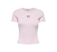 ONLY - ONLELVA JUNE EMB S/S TEE JRS NOOS Ballerina - Gr. - XL