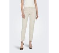 Only Emily Life High Waist Straight Crop Ankle Color Jeans 25 Ecru (Herstellerartikelnummer: 15175323-Ecru-32-25)