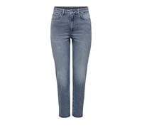ONLY Female Straight-Fit Jeans ONLEMILY Hohe Taille Gerade geschnitten Jeans
