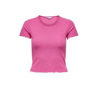 ONLY - ONLEMMA S/S SHORT TOP NOOS JRS Fuchsia Purple - Gr. - XS