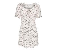 ONLY - ONLEMMIA S/S EMB SHORT DRESS PNT Pumice Stone - Gr. - XS
