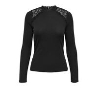 ONLY ONLENEA L/S LACE MIX TOP JRS Damen | BLACK | L