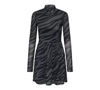 ONLY - ONLERICA LIFE L/S HIGH NECK DRESS JRS magnet - Gr. - M