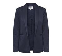 Longblazer ONLY "ONLESKA-ADDY LIFE L/S HB BLAZER CC TLR", Damen, Gr. 38, night sky detail:herringbone, Web, Obermaterial: 45% Polyamid, 36% Polyester, 15% Viskose, 4% Elasthan, Fischgratmuster, unifar