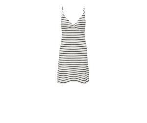 ONLY - ONLEVA S/L STRIPE MINI DRESS CS JRS Cloud Dancer - Gr. - M